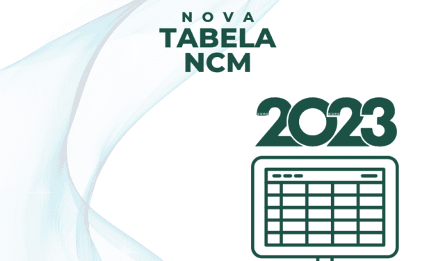 NCM: Divulgada nova tabela para 2023